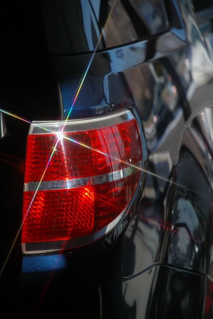 Look at the shiny new taillight!